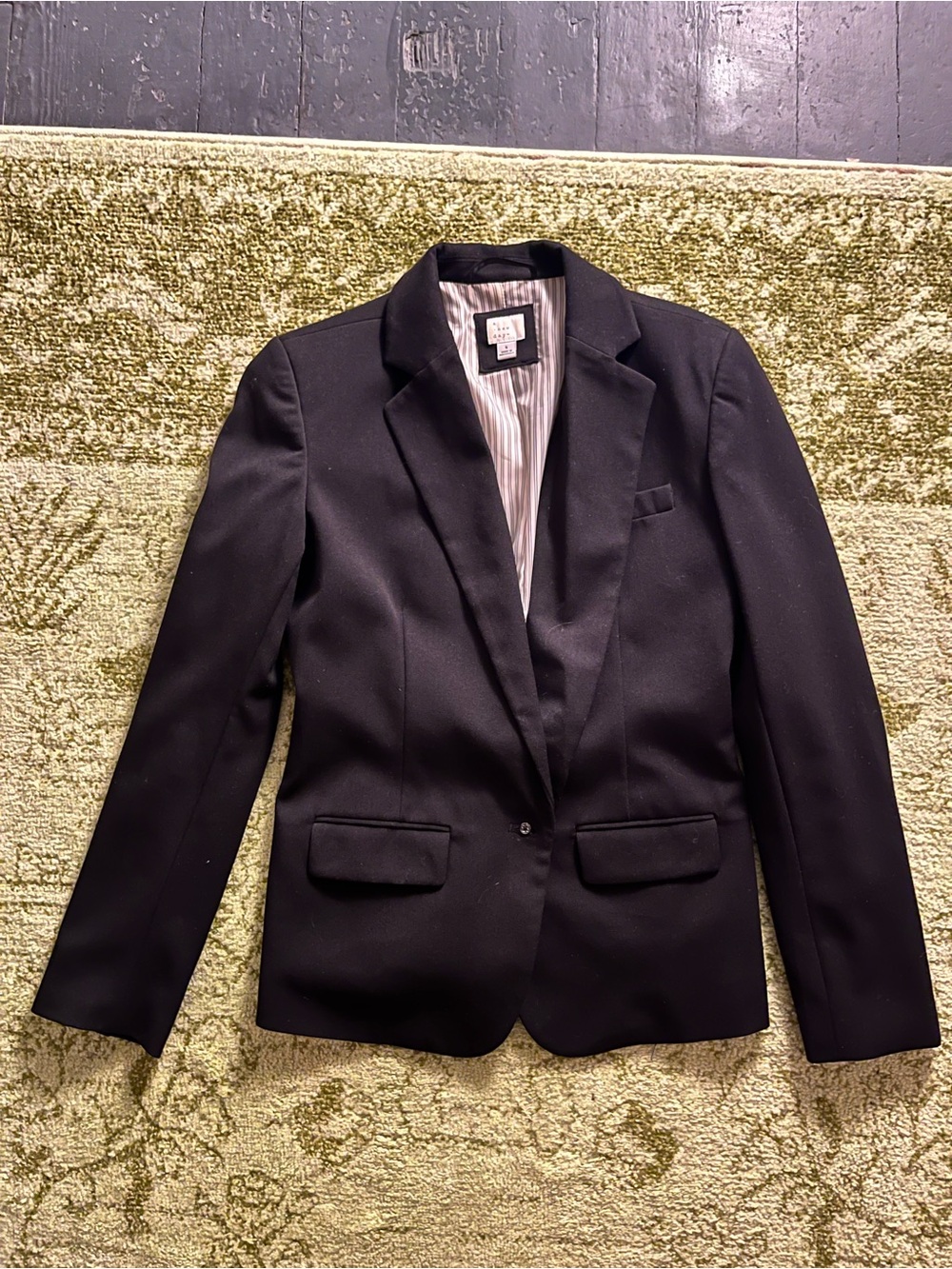 A New Day Black Women's Tailored Blazer